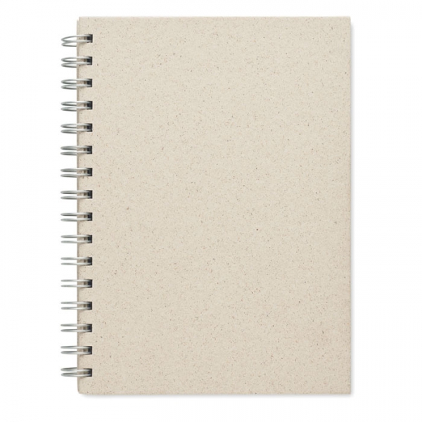 Notesa5 kratkę, papier z trawy
