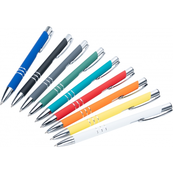 Długopis metalowy soft touch NEW JERSEY