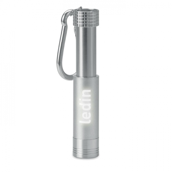 Brelok aluminiowy led