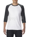 T-shirt Tri-Blend 3/4 Sleeve Raglan Tee ANVIL ?>