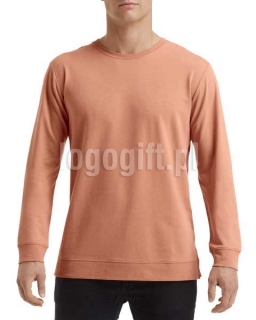 T-shirt z długim rękawem Unisex Light Terry Crew ANVIL