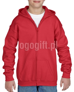 Bluza Heavy Blend Youth Full Zip Hooded GILDAN